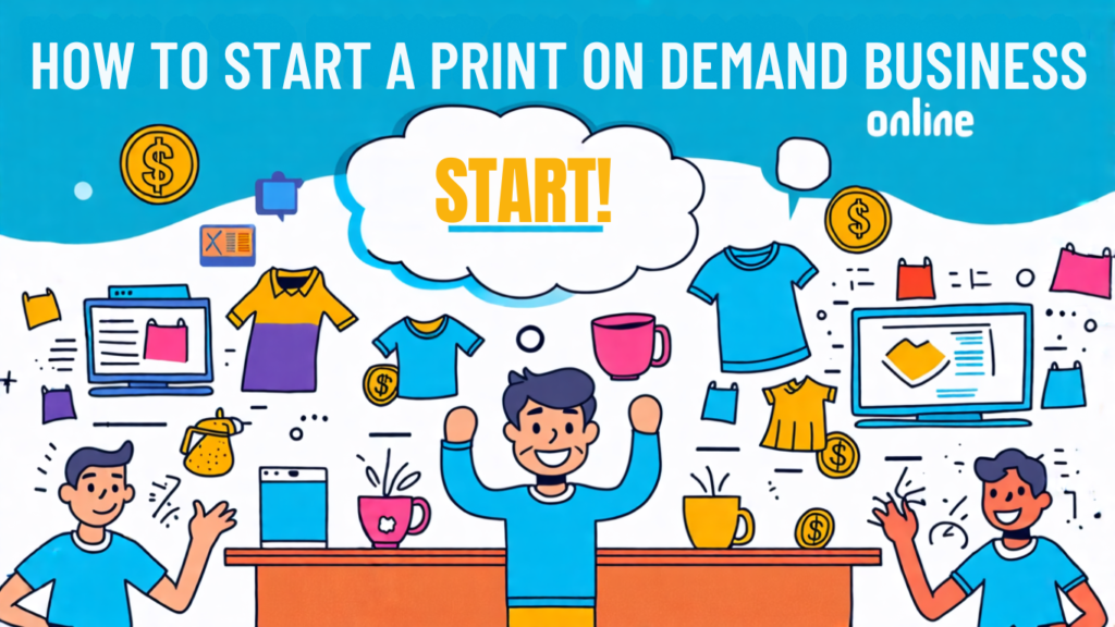 Start a print on demand business online glenn broome