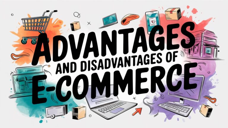 ecommerce advantages and disadvantages
